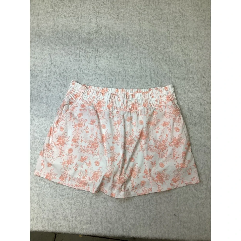 Puma Sandy Printed Skort‎ 16 Pink Fruit Rose Floral Golf Skirt XXL 629256 01